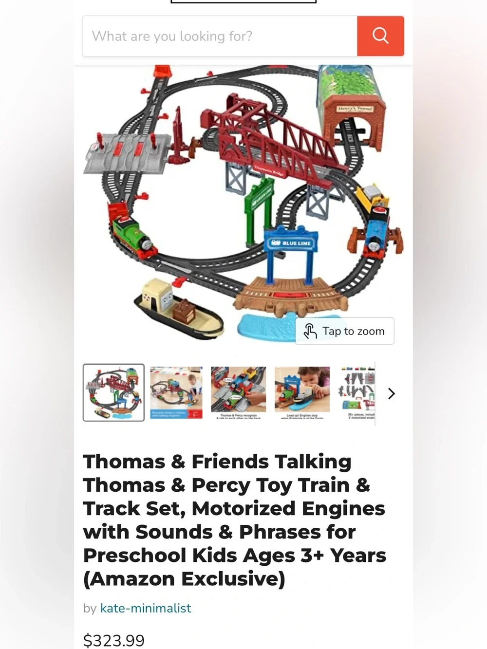 Kids Train Track Accessory Set - Mixed Pieces